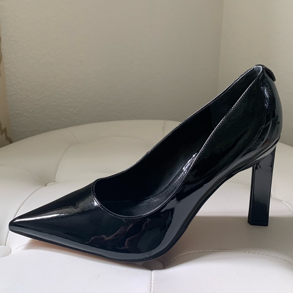 Calvin Klein Attie Pump in Patent Leather